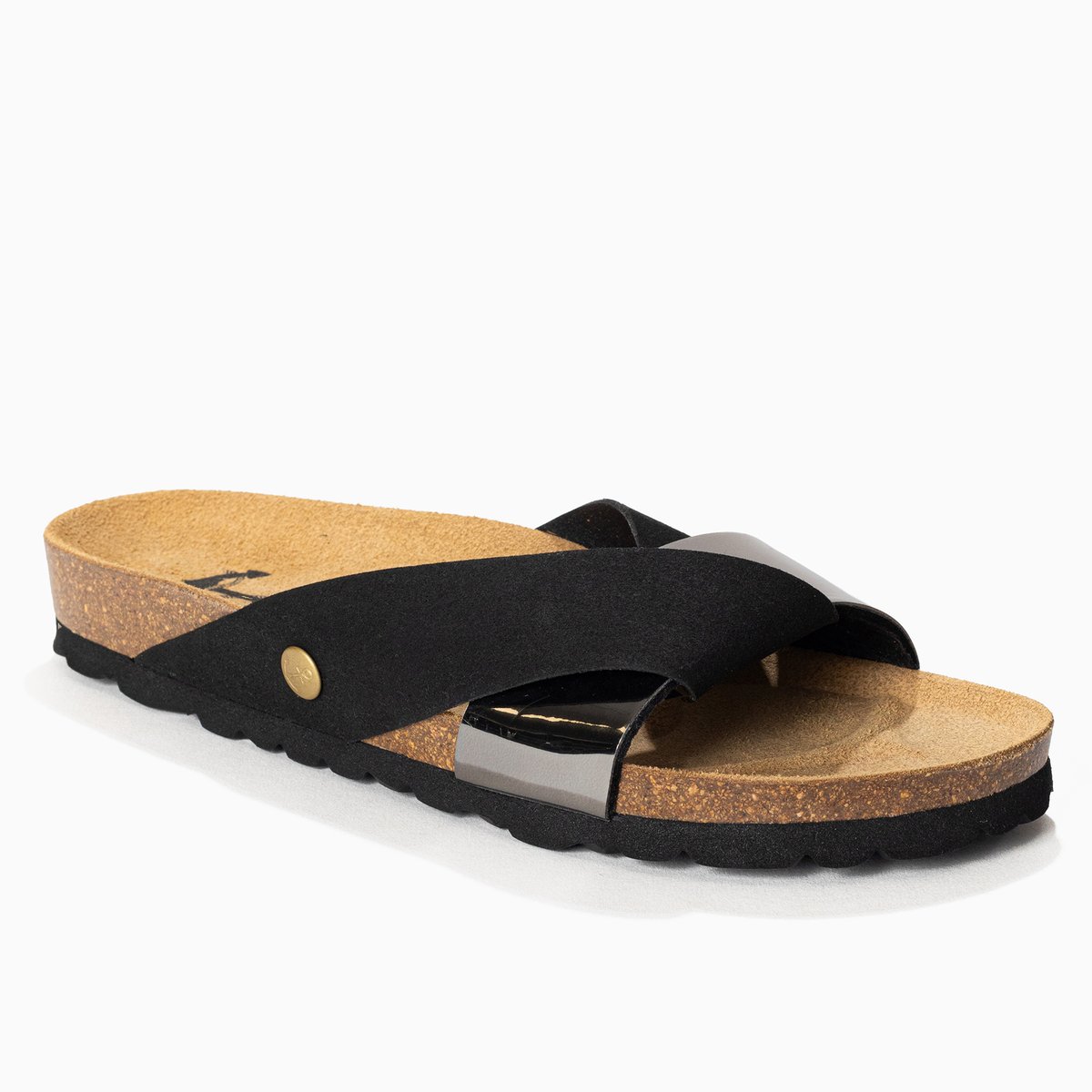 Sandales FIGARI noir melange, BAYTON