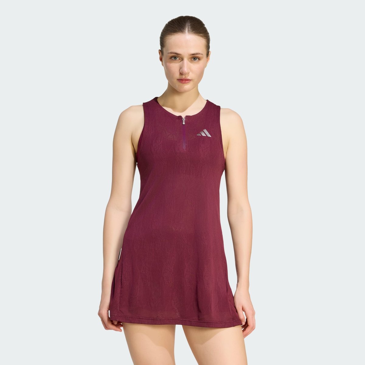 Robe De Tennis Dentelle Climacool Pro Robe De Tennis Dentelle Climacool Pro maroon, adidas Performance