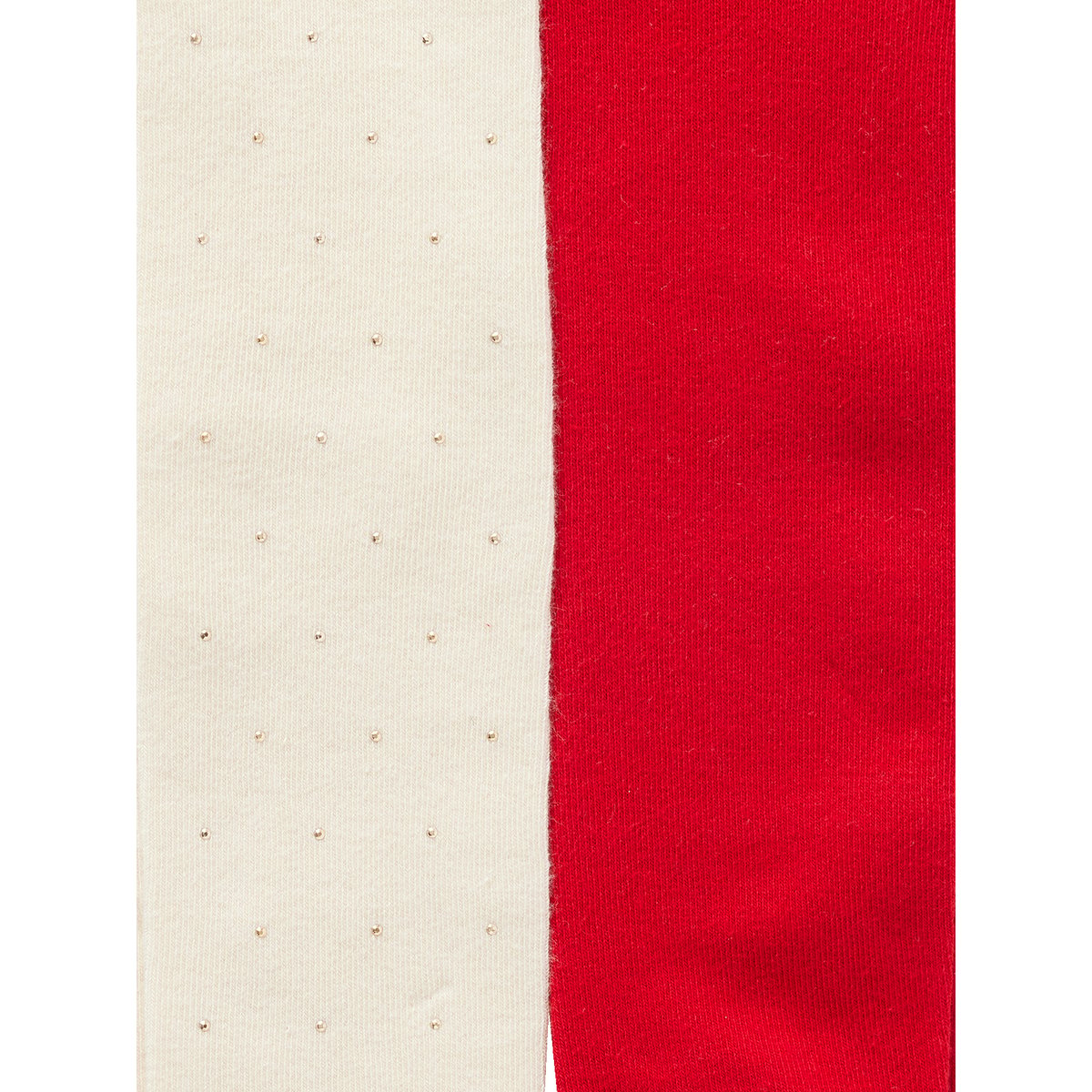 Lot 2 Collants Noël écru, VERTBAUDET