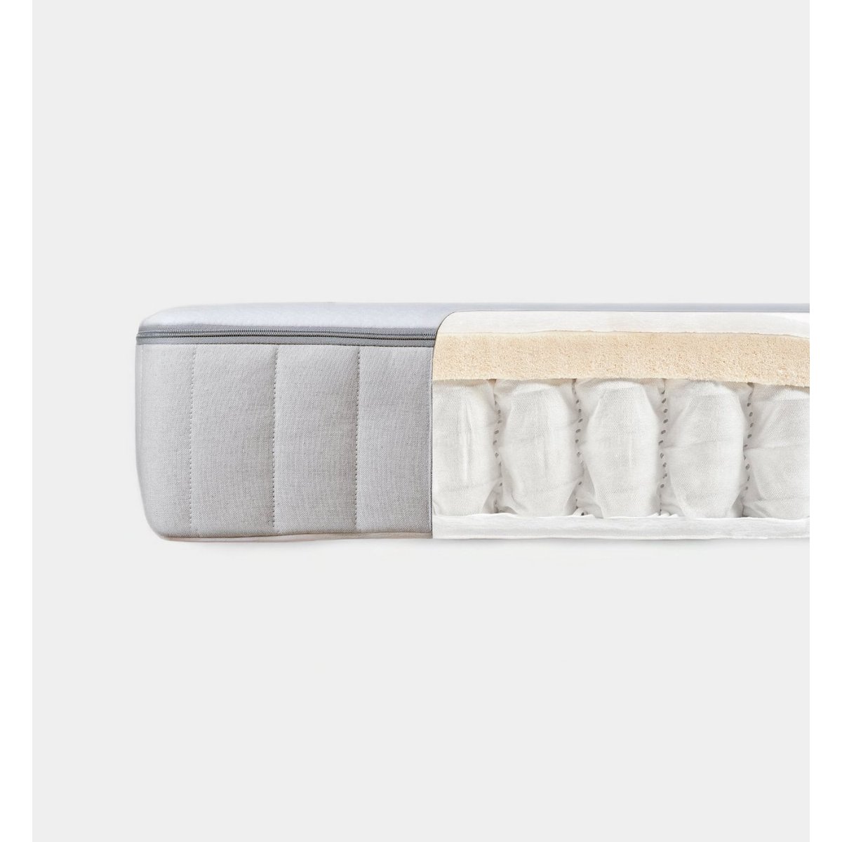 Matelas Bébé EVO R blanc, KADOLIS