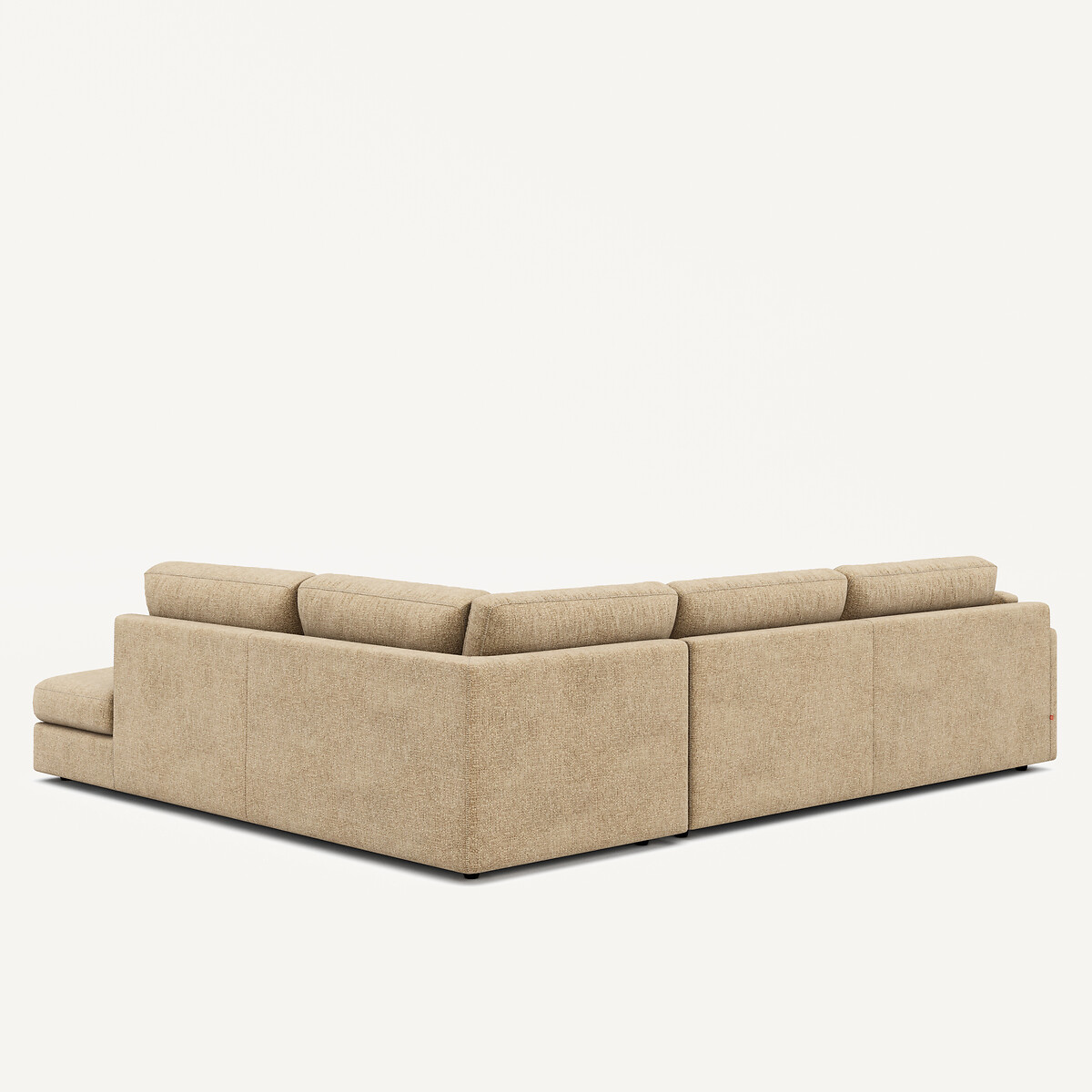 Angle méridienne convertible, en coton armuré, CÉSAR chamois, AM.PM