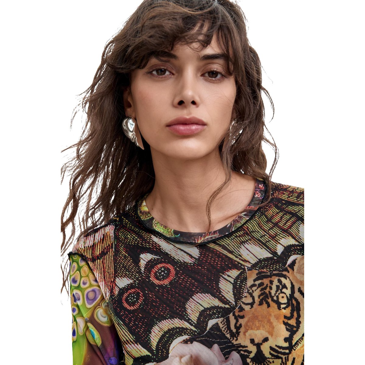T-shirt imprimé M. C. Lacroix multicolore, DESIGUAL