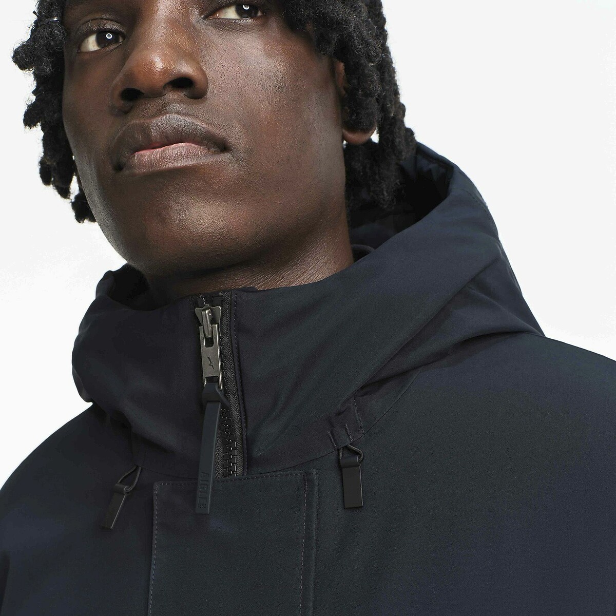 Parka longue, ultra-imperméable et chaude, GORE-TEX noir, AIGLE