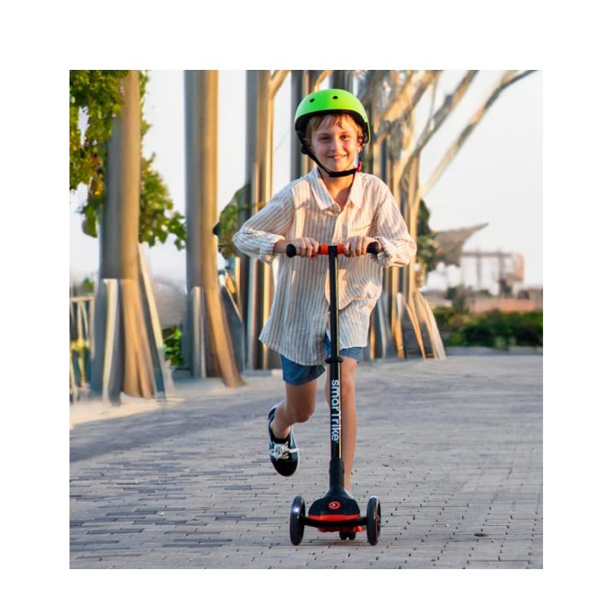 Trottinette Évolutive Xtend - Orange couleur unique, SMARTRIKE