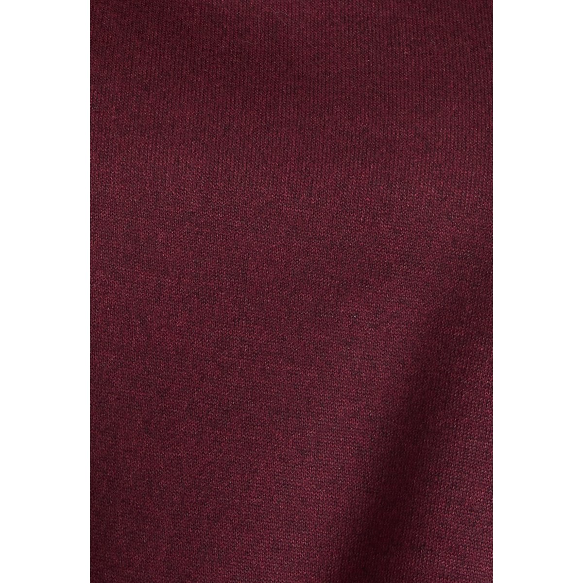 Tee-shirt manches brodées Thermolactyl maille chaude rouge bordeaux chiné, DAMART