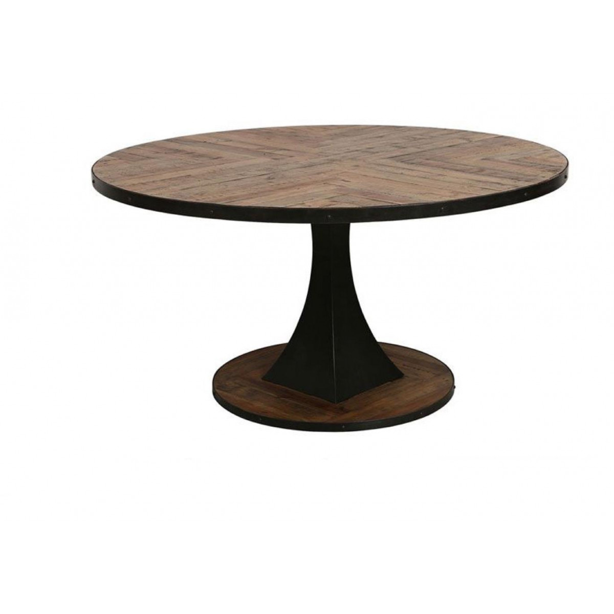 Table ronde - MANUFACTURE marron, INTERIOR'S