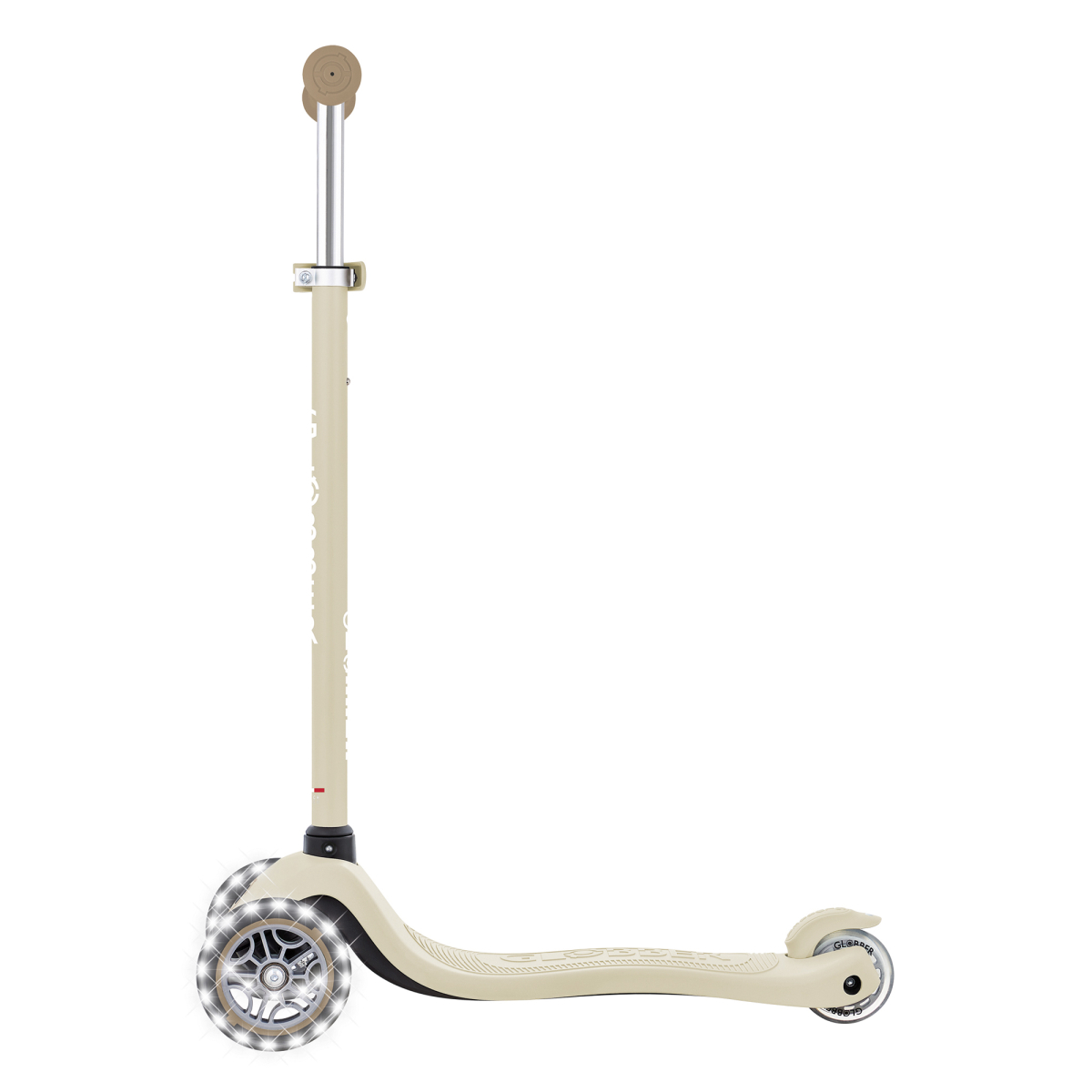 Trottinette PRIMO LIGHTS SIGNATURE taupe, GLOBBER