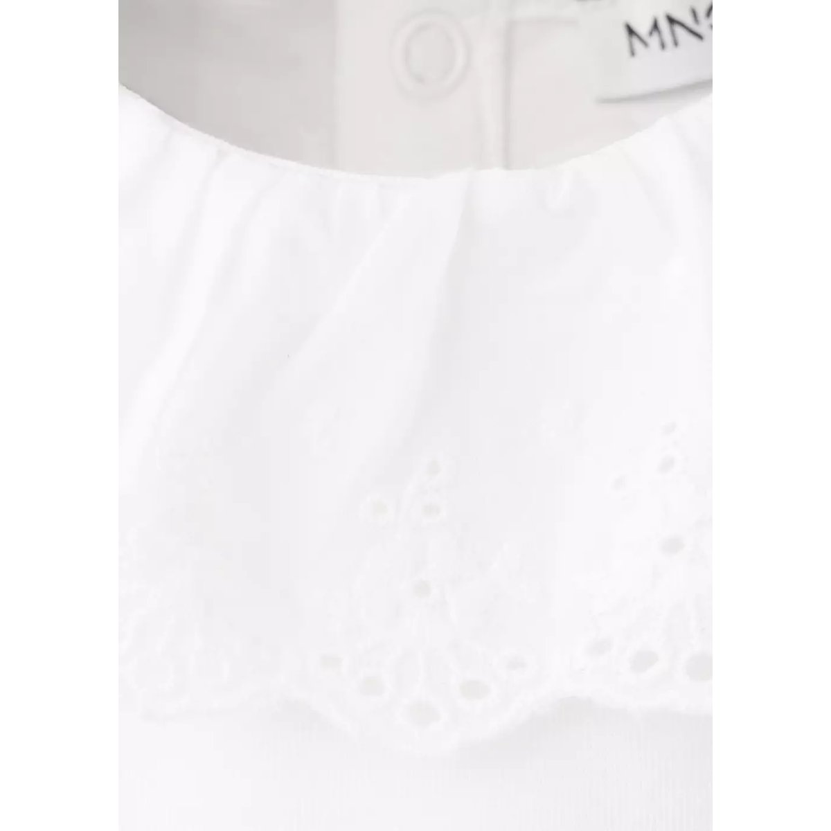 Body col Claudine broderie blanc cassé, MANGO BABY