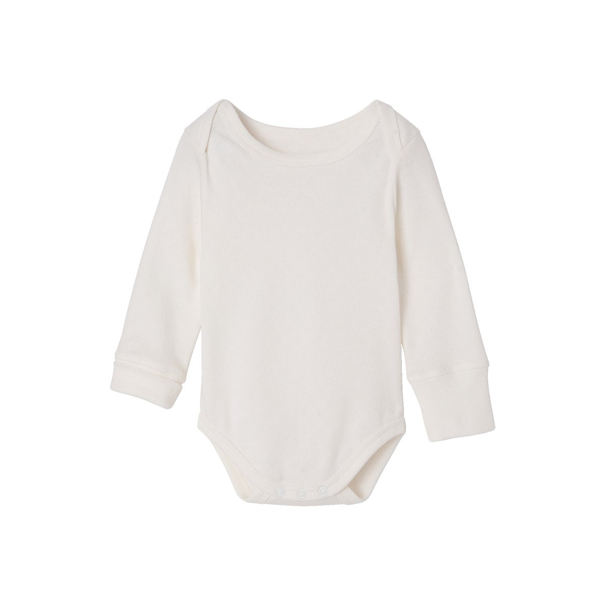 Lot de 3 bodies manches longues rose, VERTBAUDET