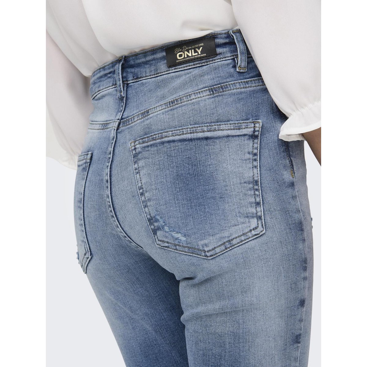 Jean Skinny ONLFOREVER Taille haute Skinny Fit Jeans light medium blue denim, ONLY