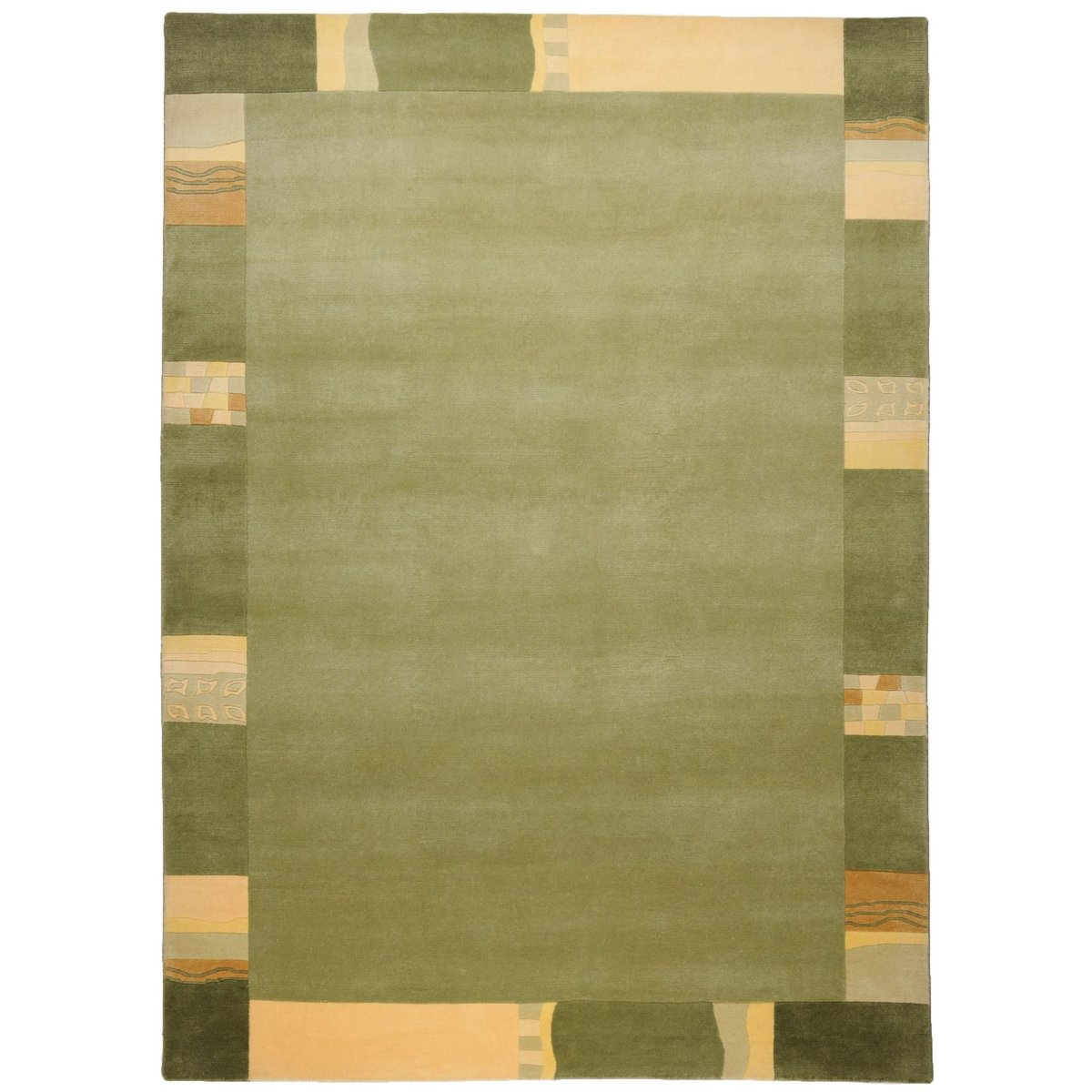 Tapis de salon gabbeh - AVANTI olive, THEKO
