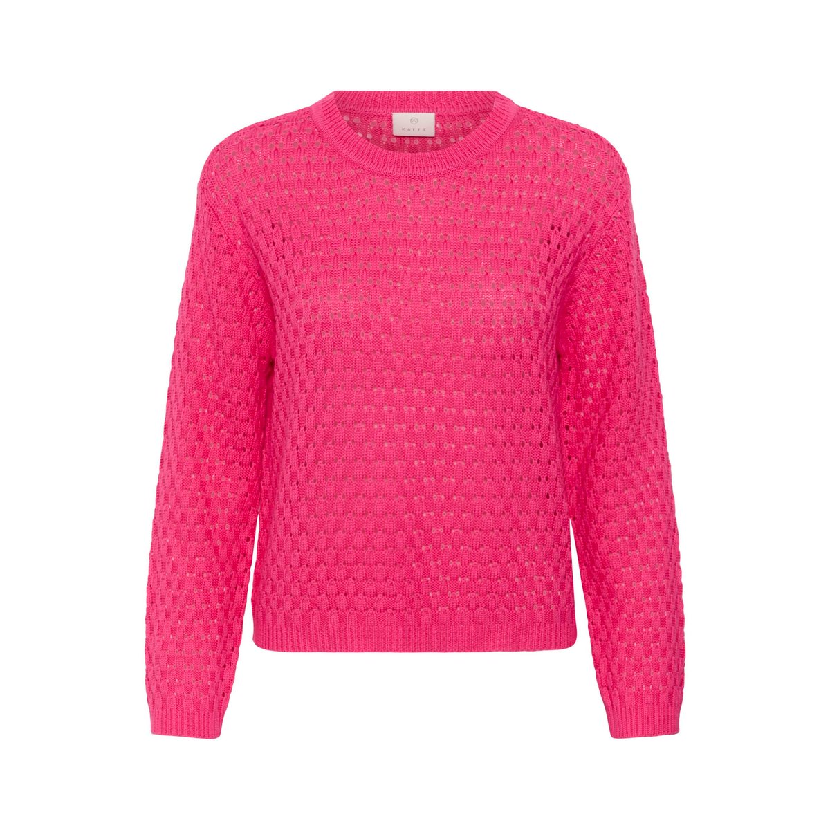 Pullover tricoté violet beetroot purple, KAFFE