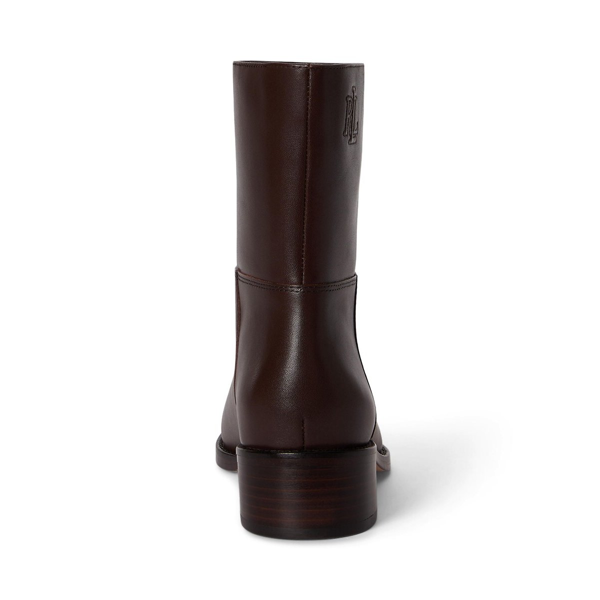 Bottines plates en cuir, KYLE marron foncé, LAUREN RALPH LAUREN