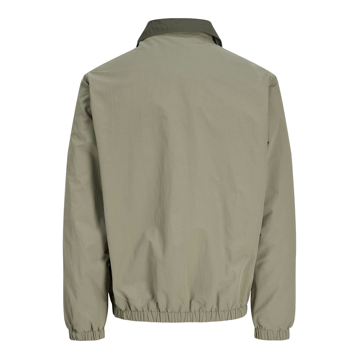 Veste zippée à col kaki, JACK & JONES