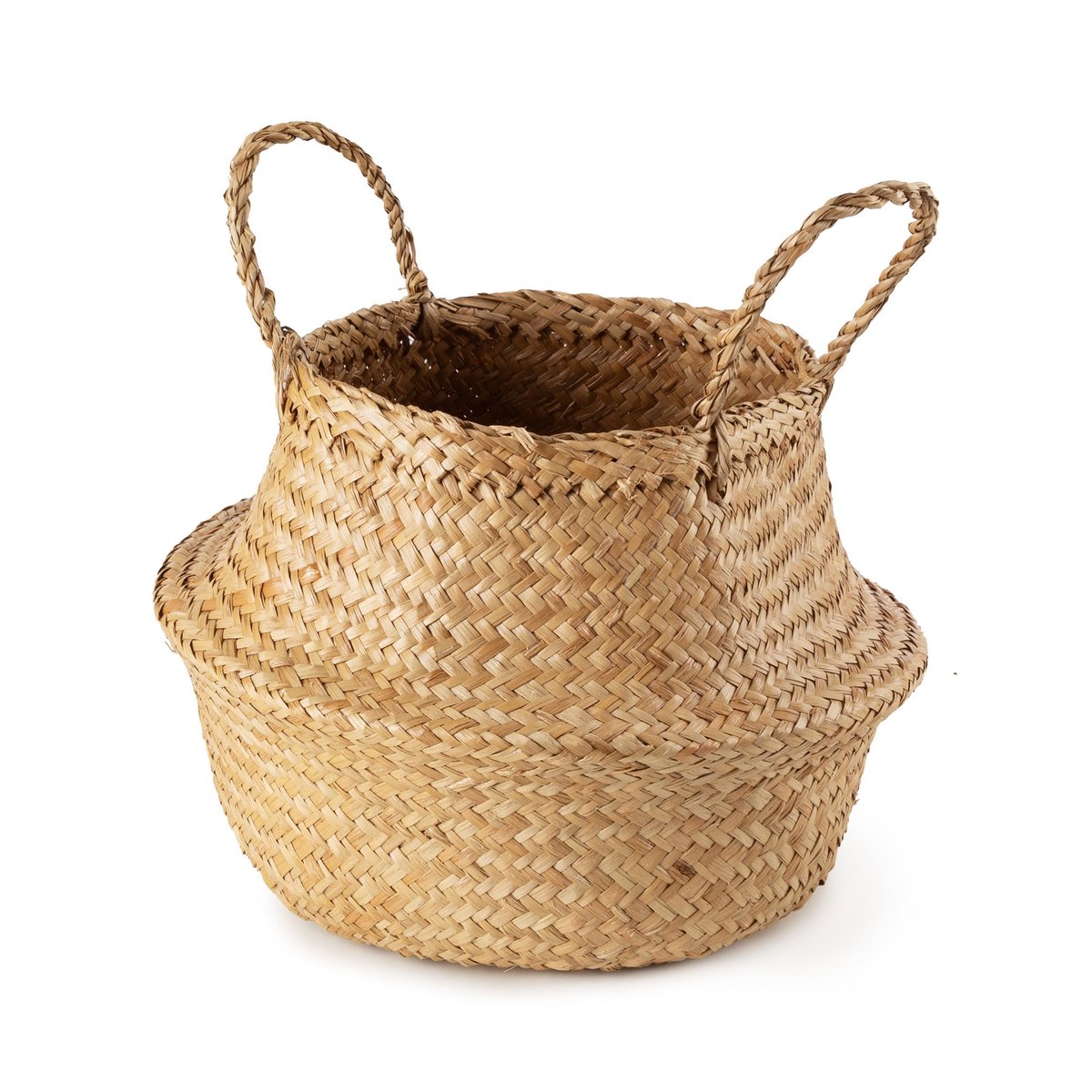 COMPACTOR - Panier de rangement naturel BELLY S - 27 x 27 x H.26 cm - Noir naturel, COMPACTOR