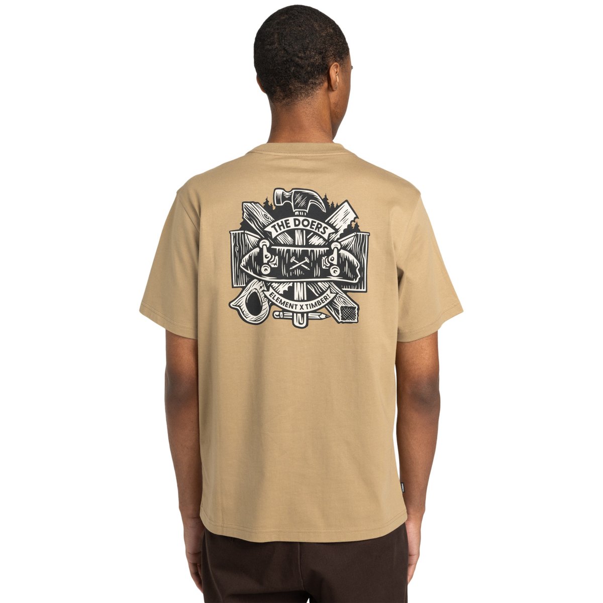 T-shirt à manches courtes TIMBER SUPPLY vert khaki, ELEMENT