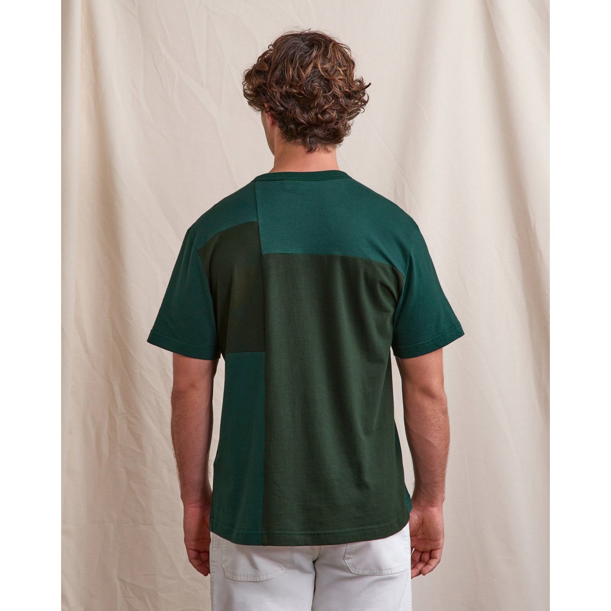 T-shirt LUGNY UP vert, FAGUO