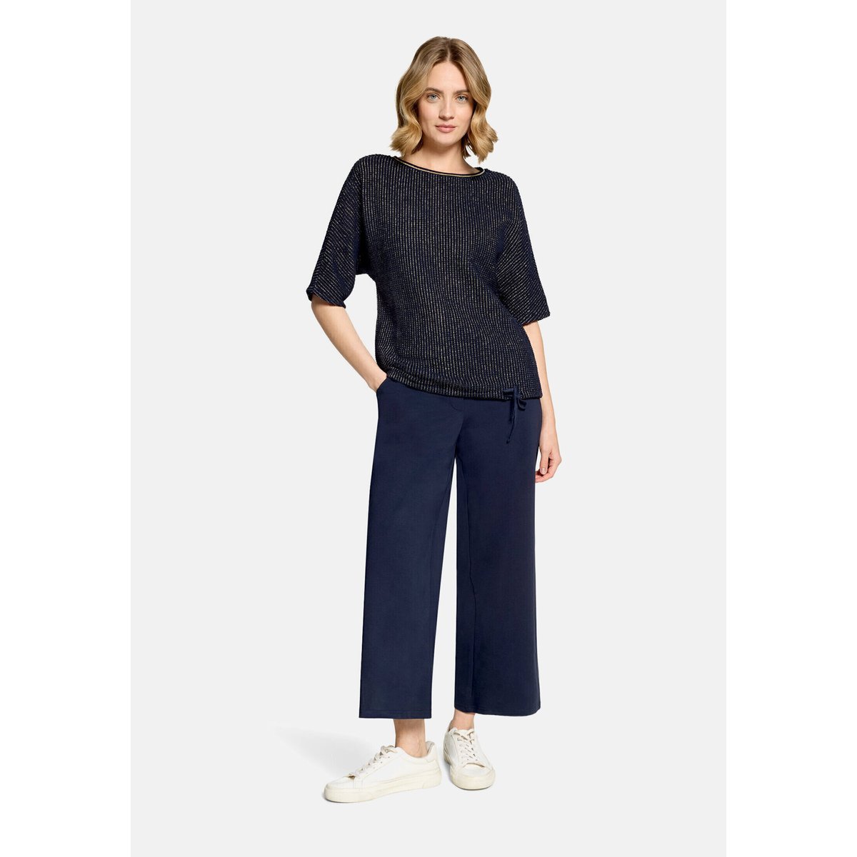 T-Shirt avec structure avec structure dark sky, BETTY BARCLAY