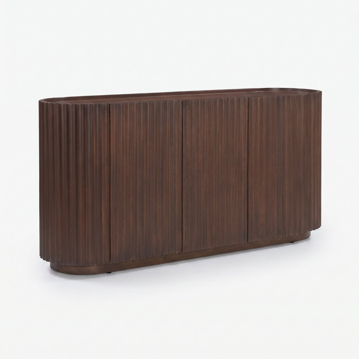 Buffet en bois de manguier - LIO marron foncé, MAISON PAVANE