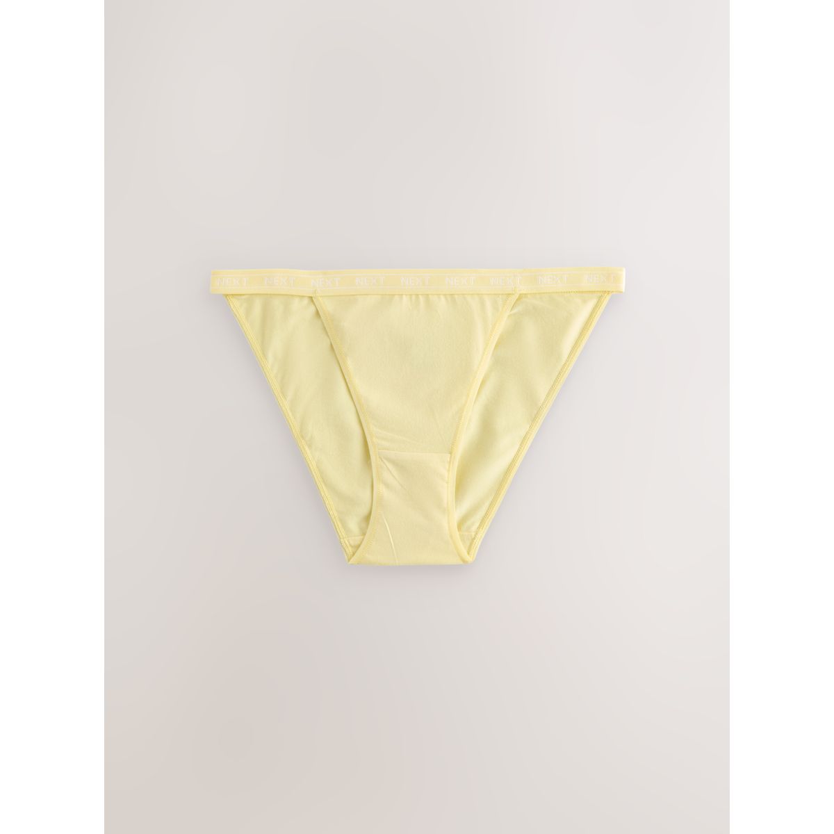 Culotte en coton à logo, lot de 4 rose/jaune/bleu/vert, NEXT