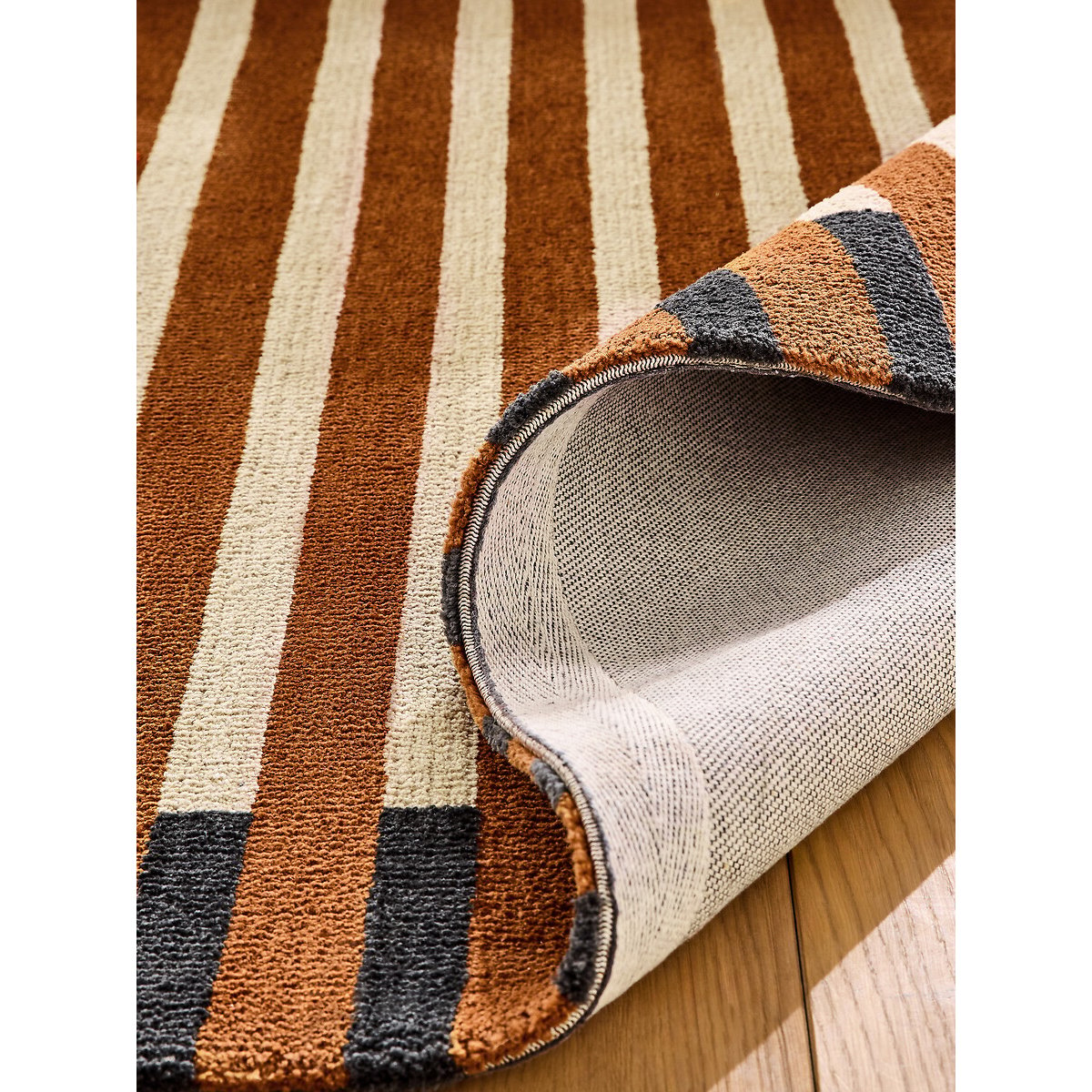 MADE.COM Lois Rug rust, MADE