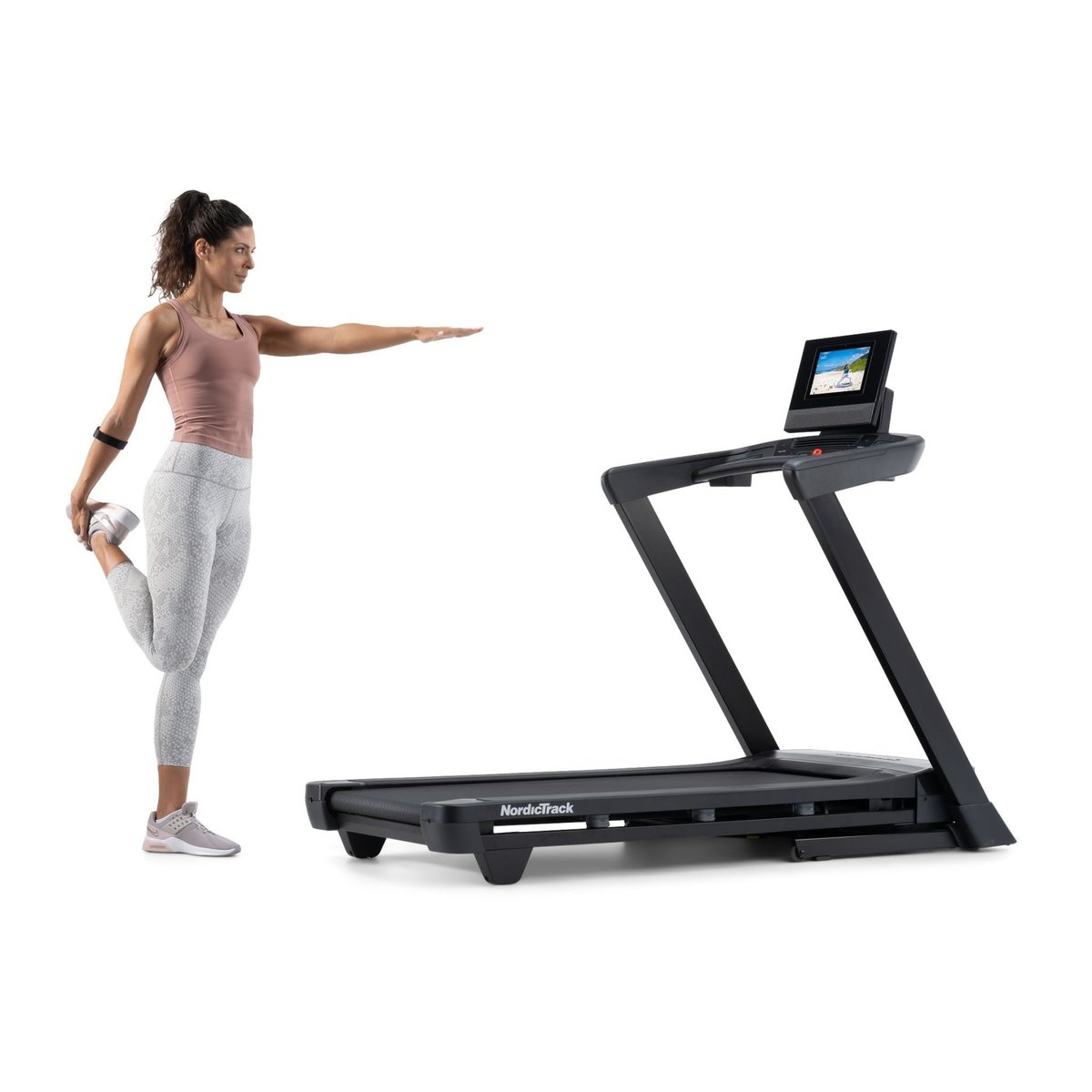 Tapis de course T Series 10 / Écran 10" / 20 km/h noir, NORDICTRACK