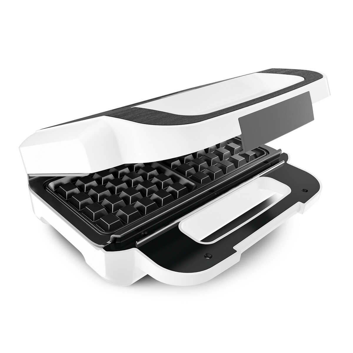 Gaufrier croques monsieur Snack XL SW701110 blanc/gris, TEFAL