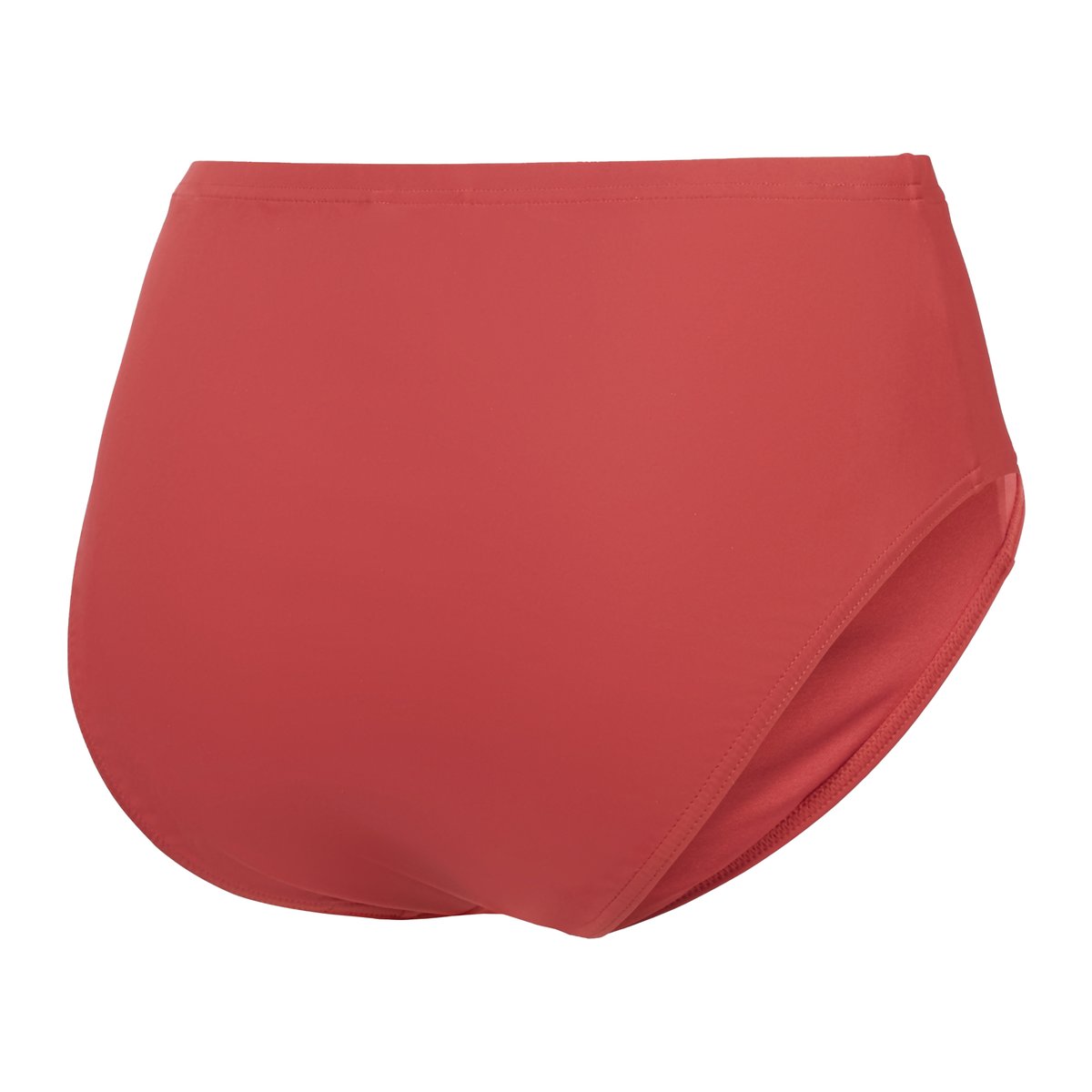 Culotte de bain uni taille haute marron, SPEEDO