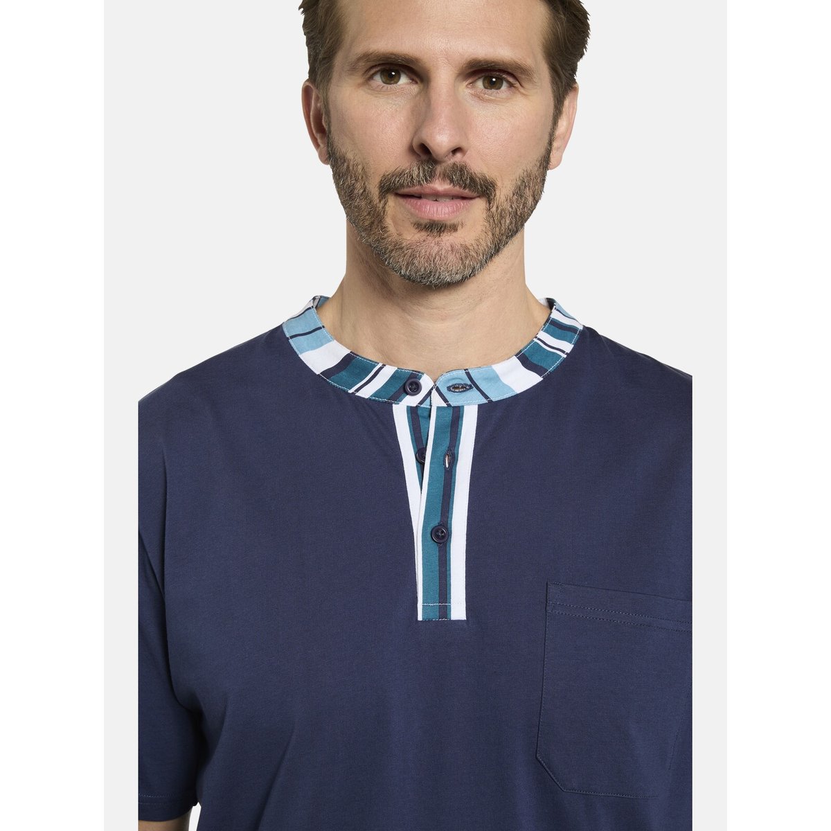 Pyjashort VILGOT bleu, JAN VANDERSTORM