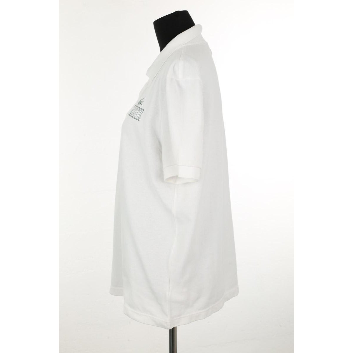 Polo - Très Bon État blanc, LACOSTE