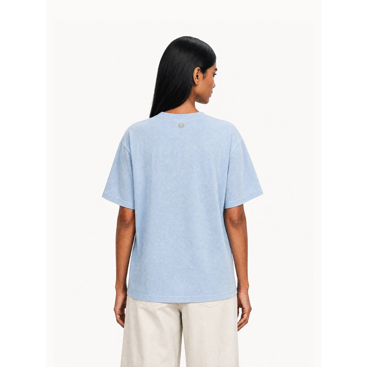 T-shirt relax Le Coq Sportif x Maradona en jersey de coton LCS CUP ciel camuset, LE COQ SPORTIF