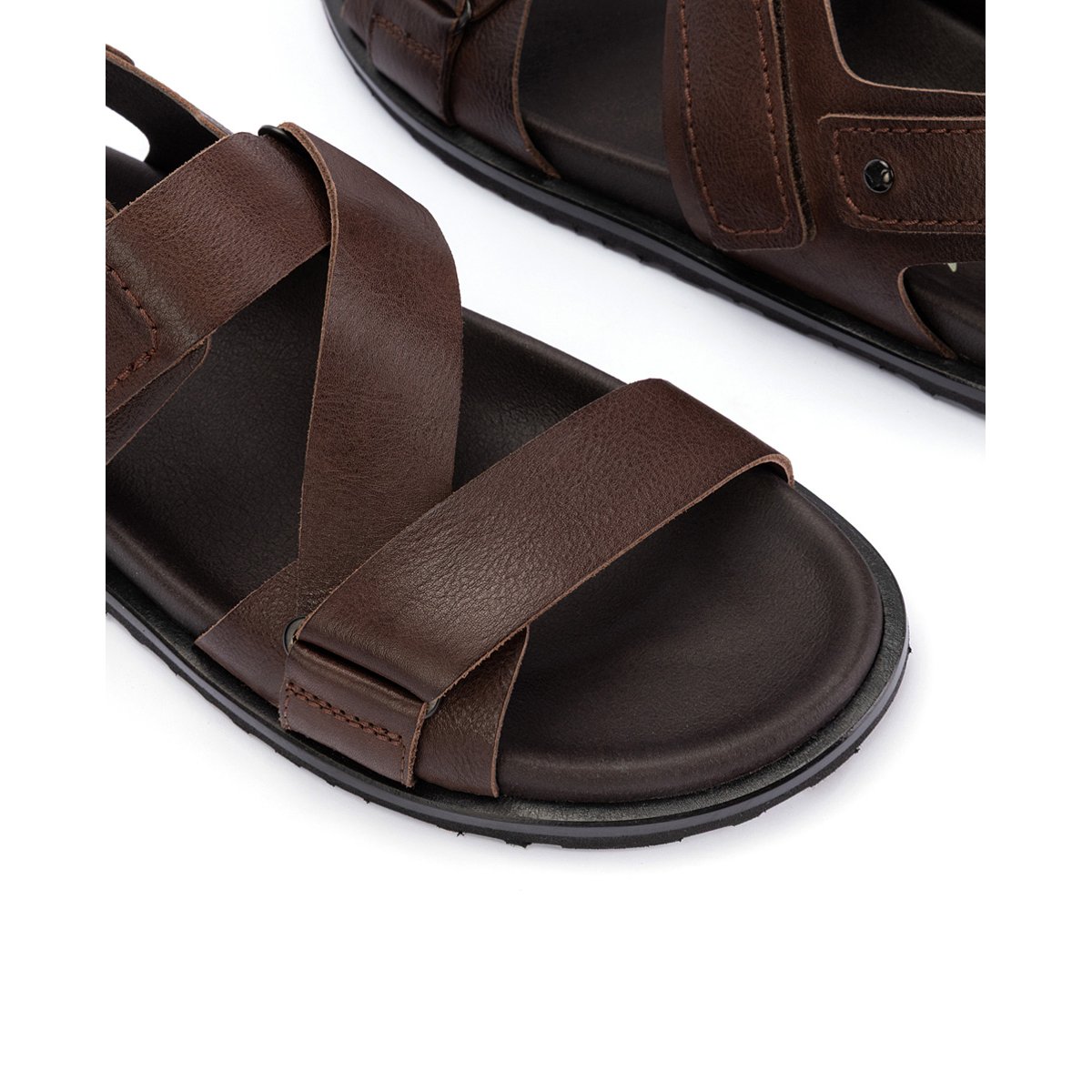 Sandales plates cuir Almagro olmo, PIKOLINOS