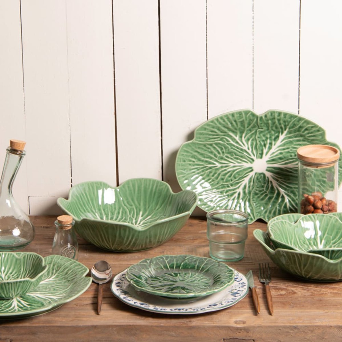 Saladier Choux 22 cm - CHOUX vert, TABLE PASSION