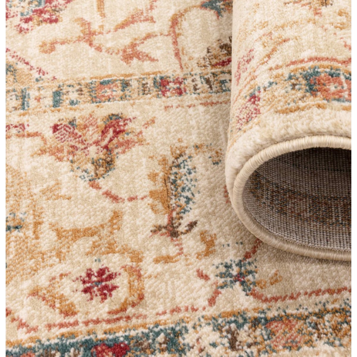 Tapis tissé plat style orient MARDIN beige, NOVATREND