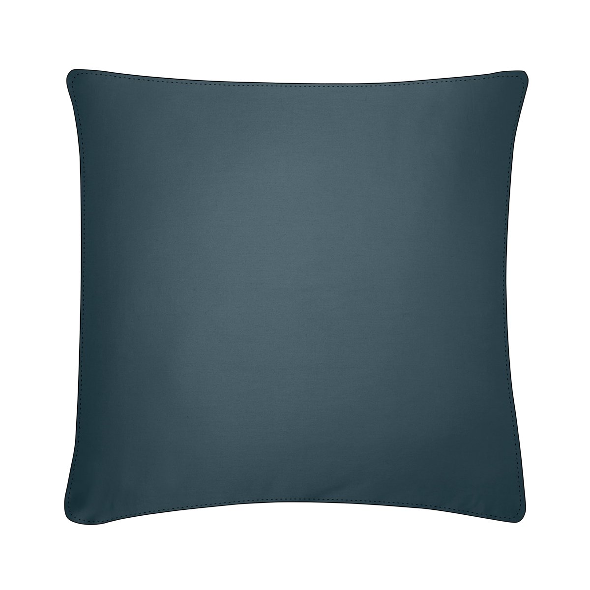 Taie D'oreiller PURE WHITE SATIN LAVÉ midnight blue/noir, DROUAULT