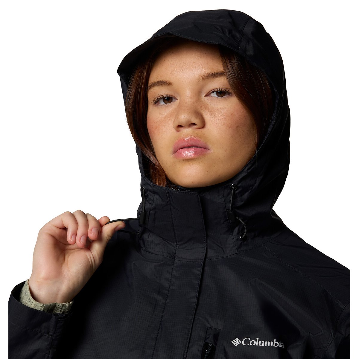 Veste de pluie Pouring Adventure noir, COLUMBIA