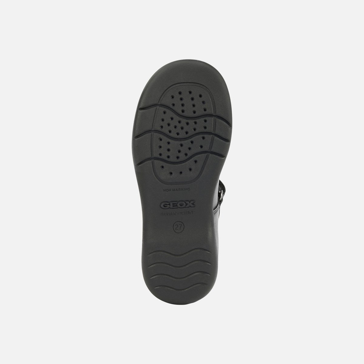 Chaussures Pour Uniforme J NAIMARA noir, GEOX