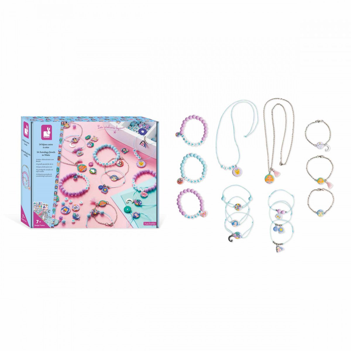 14 Bijoux Astro A Creer multicolore, JANOD