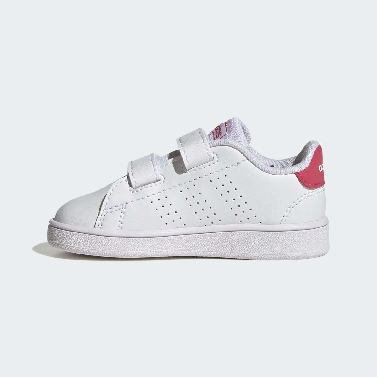 Baskets Advantage cloud white / real pink / core black, ADIDAS SPORTSWEAR