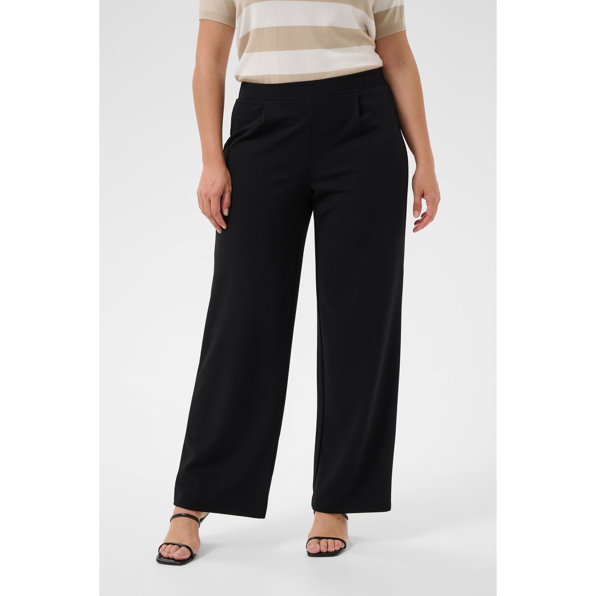 Pantalon Tricoté noir, KAFFE CURVE