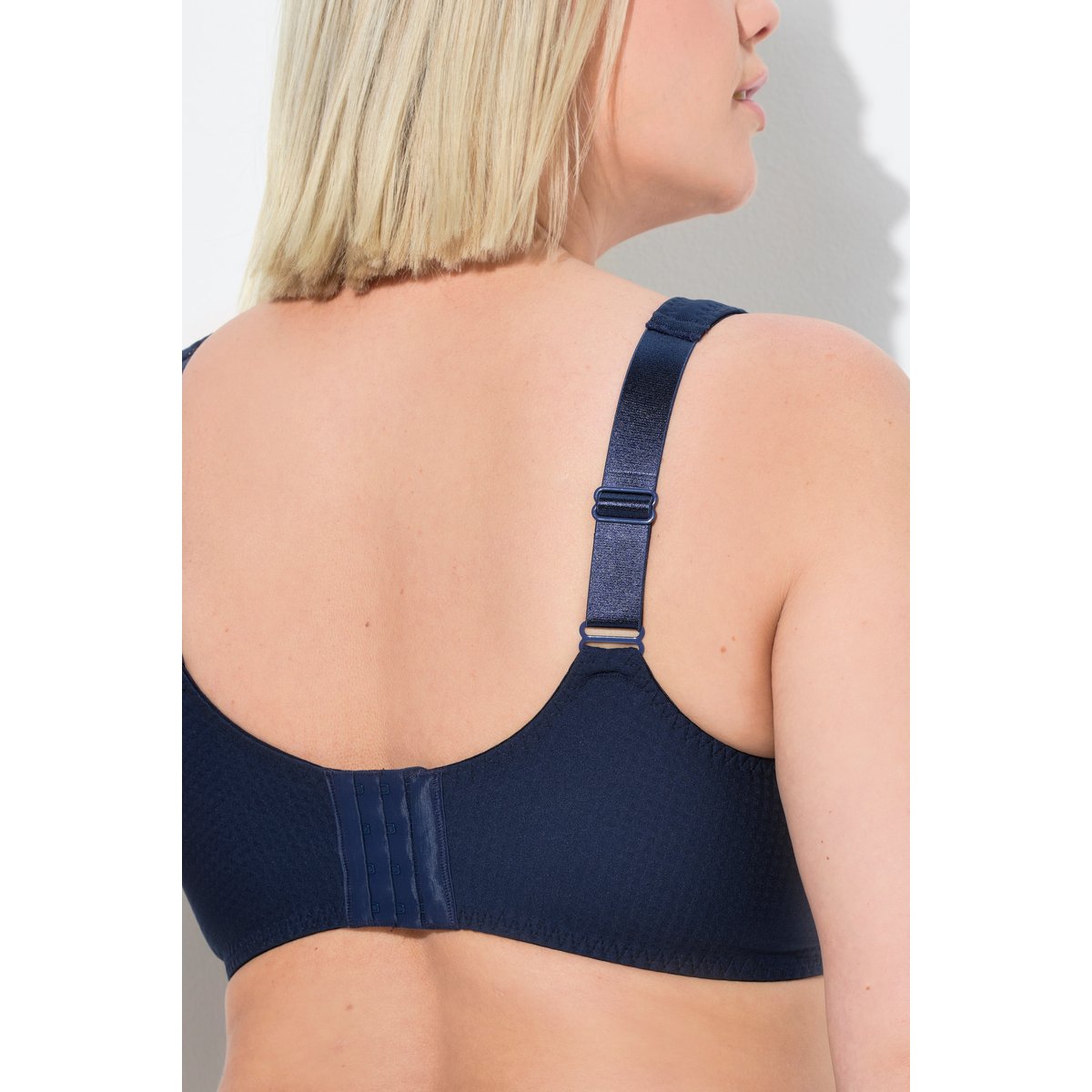 Soutien-gorge de maintien, sans armatures bleu nuit, ULLA POPKEN