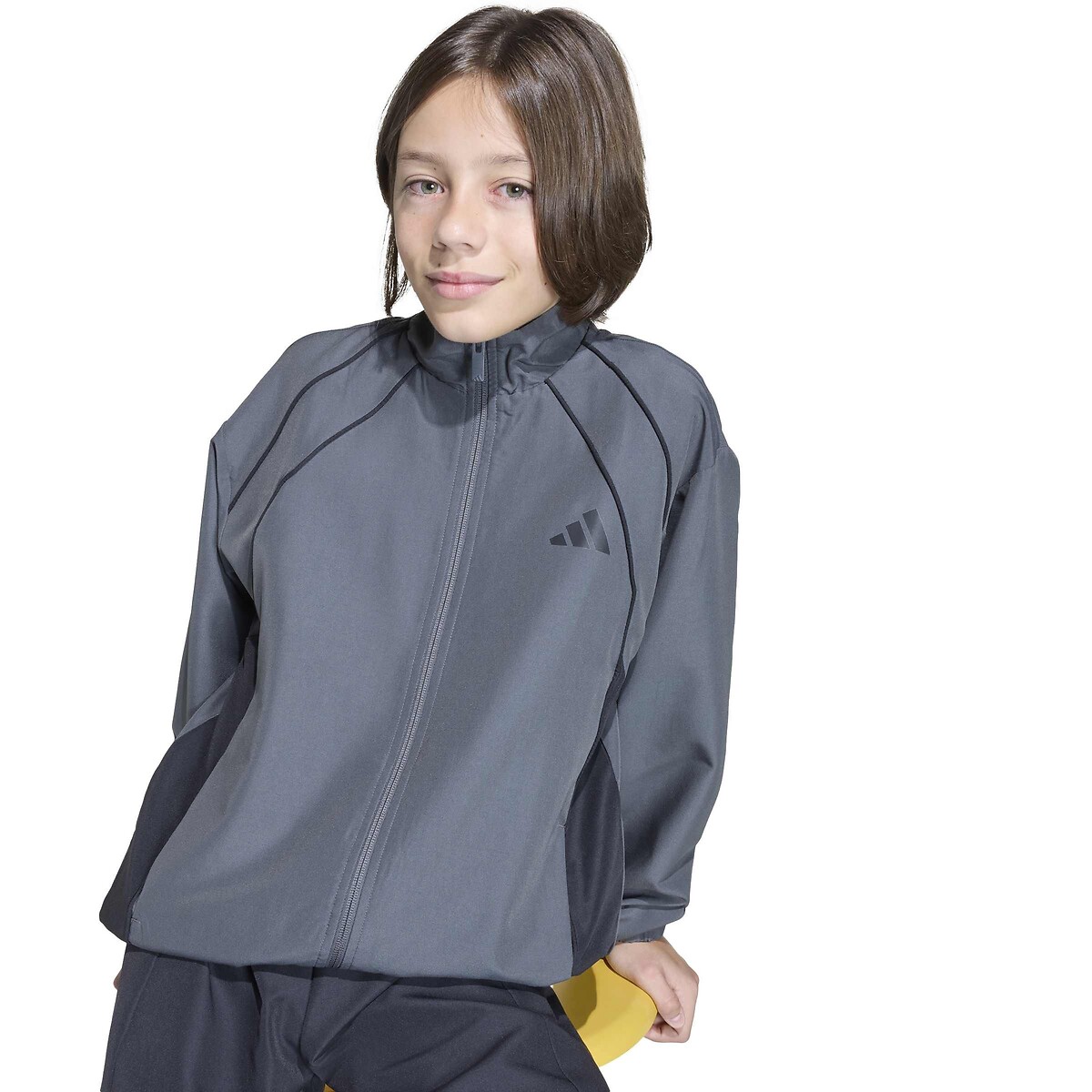 Survêtement en Woven noir/gris, ADIDAS SPORTSWEAR