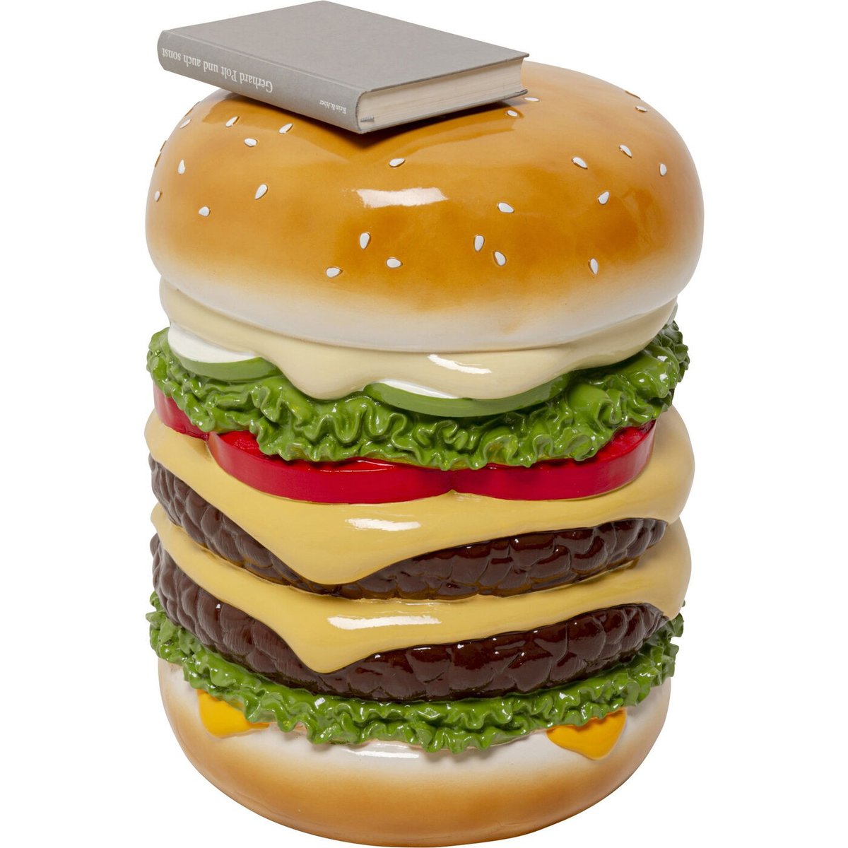 Tabouret burger multicolore, KARE DESIGN