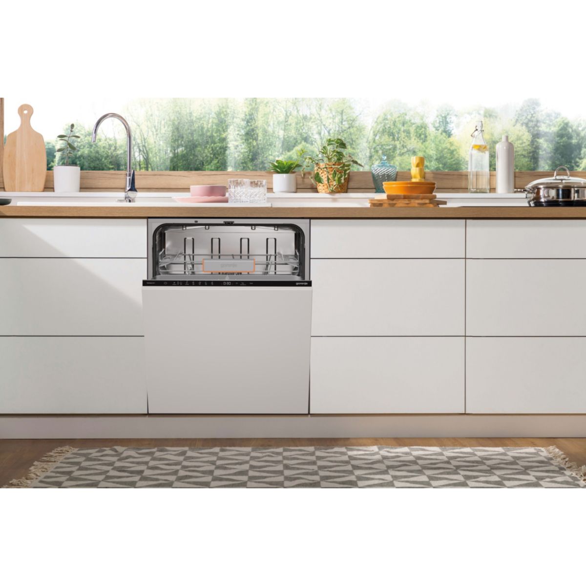 Lave vaisselle encastrable GV642C65 couleur unique, GORENJE