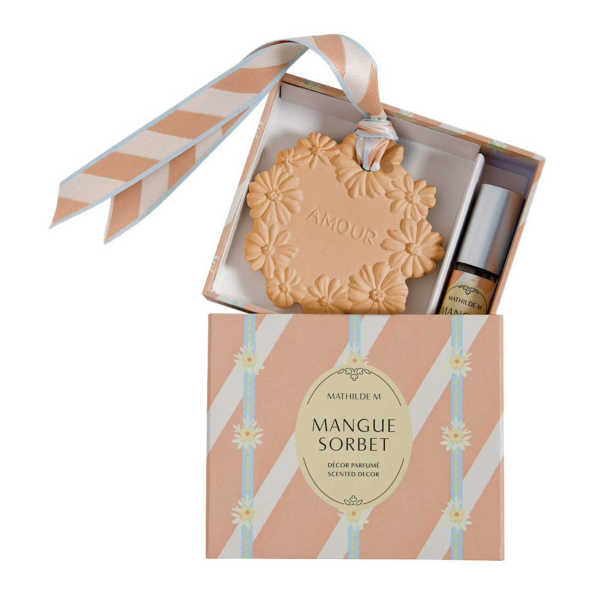 Décor parfumé et concentré de parfum - Mangue rose, MATHILDE M