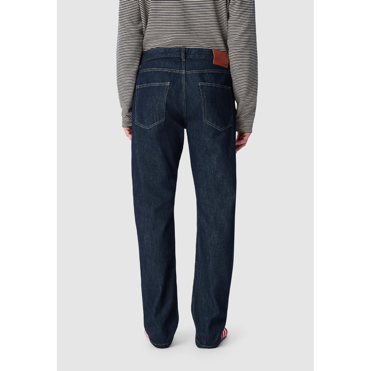 Jean jogpant taille élastiquée HAROLD bleu nuit, IKKS
