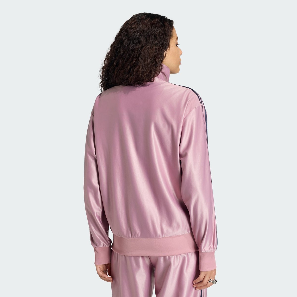 Veste De Survêtement Ample Métallisée Firebird magic mauve / night indigo, adidas Originals