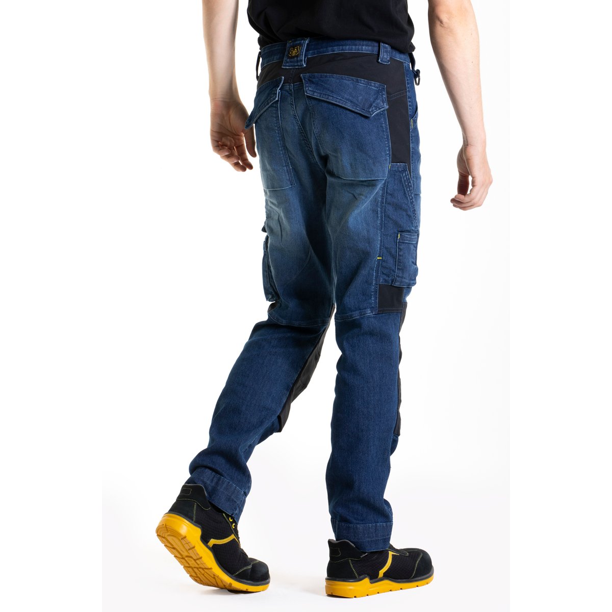 Pantalon de travail multipoches Fibreflex® MOBTEC bleu, RICA LEWIS