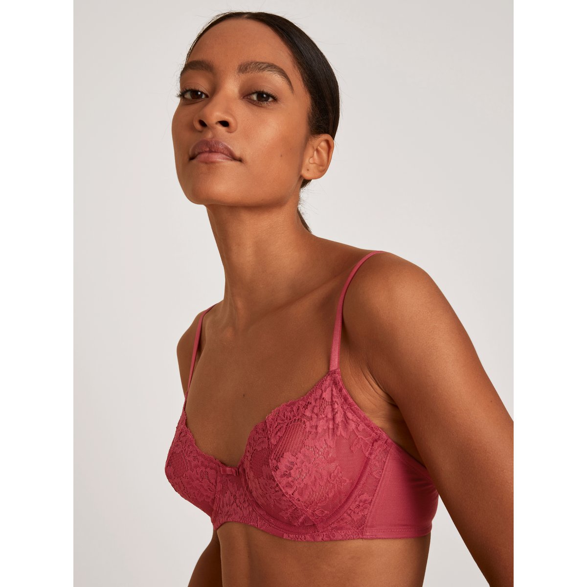 Soutien-gorge à armatures Modal MODAL SENSE rouge grenade, CALIDA