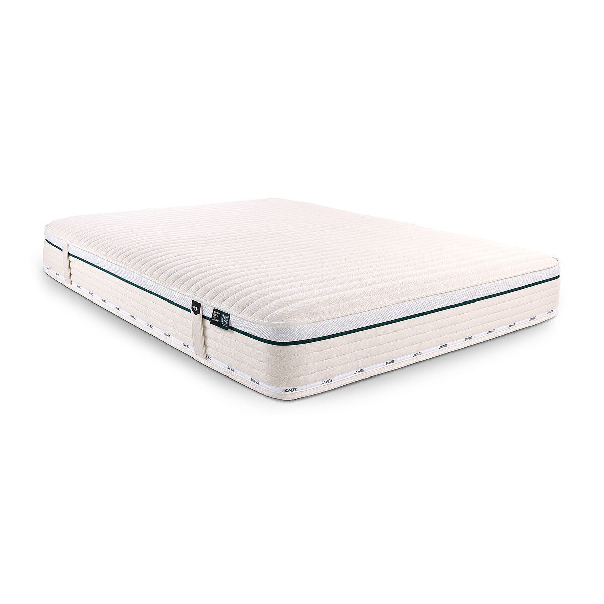 Jay-Be® Natural Fresh Bamboo Hybrid 2000 e-Pocket Mattress ecru/green, JAY-BE